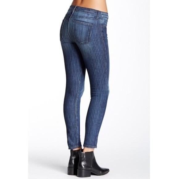 current /elliott  jeans womens the stiletto bartlett stripe denim jeans size 28 - Picture 1 of 10